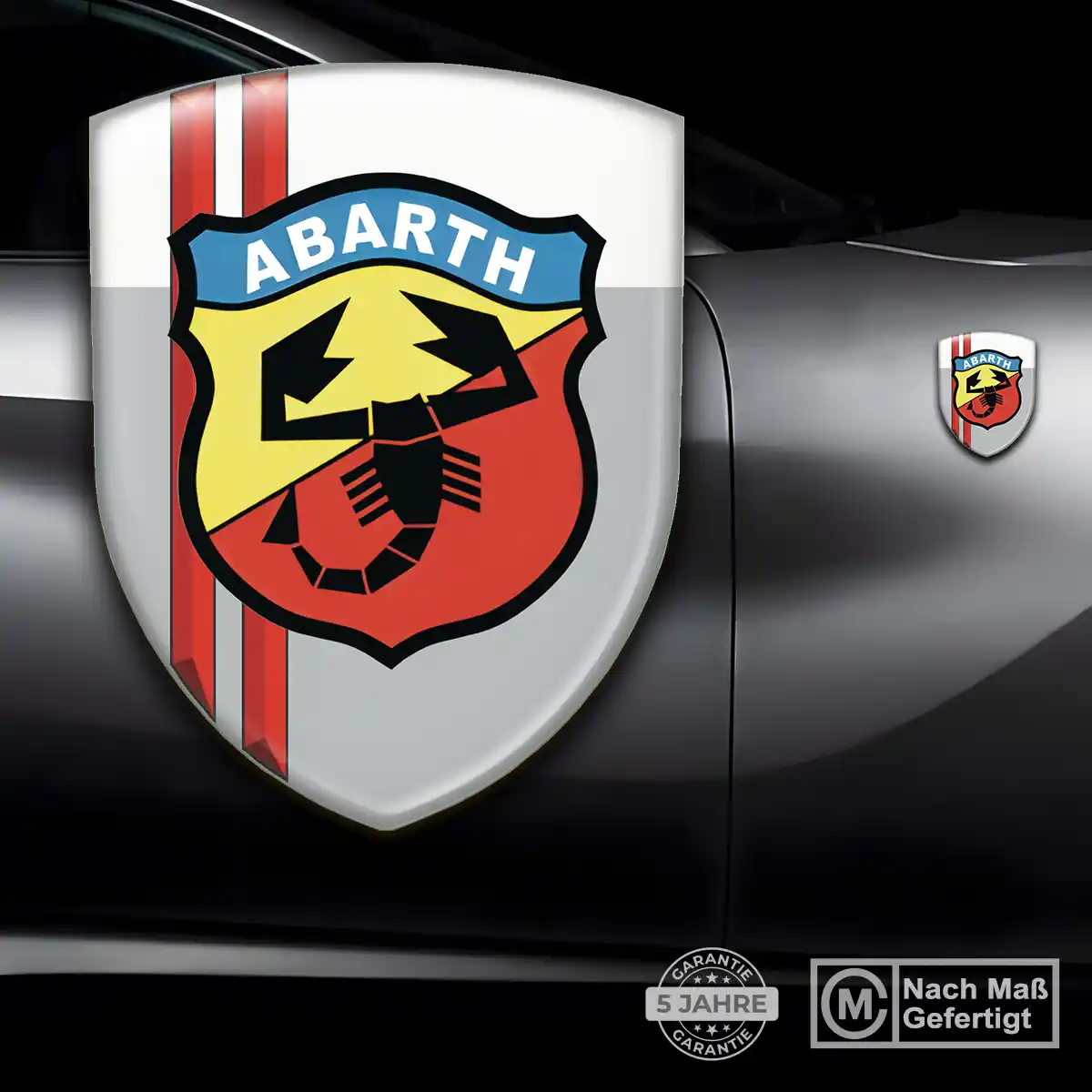 Abarth Aufkleber Wappen Emblem Auto Tuningfahrzeug
