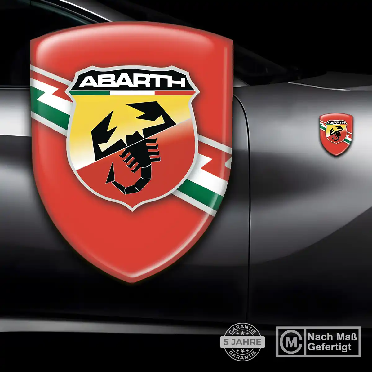 Abarth Aufkleber Wappen Emblem Exterieurdesign