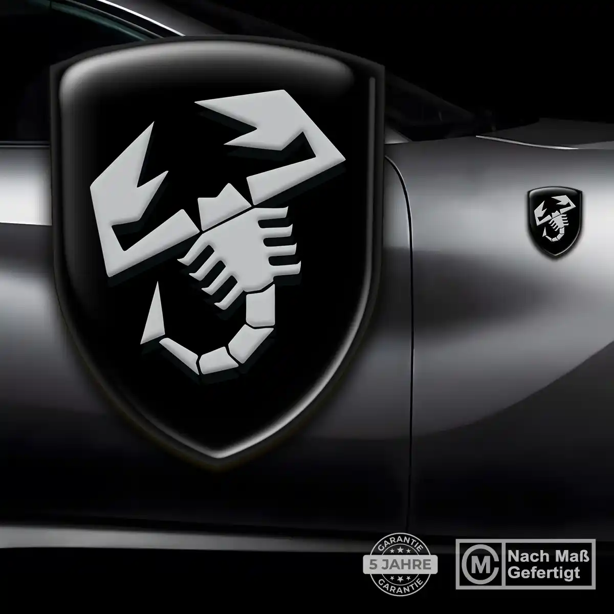 Abarth Aufkleber Wappen Emblem Hohe Qualität