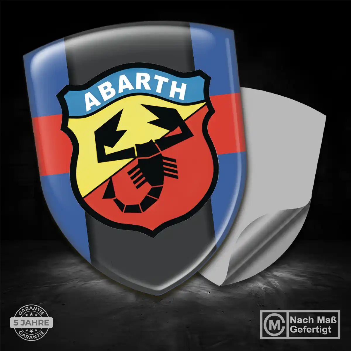 Abarth Aufkleber Wappen Exterieurdesign