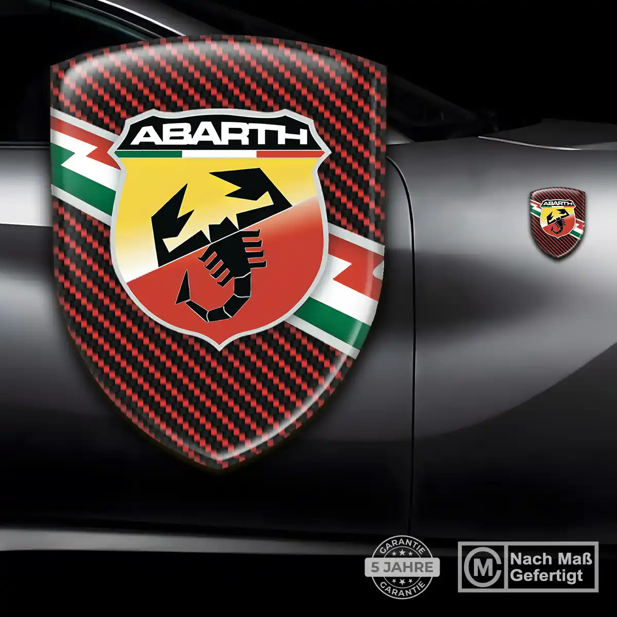 Abarth Aufkleber Wappen Höchste Qualität