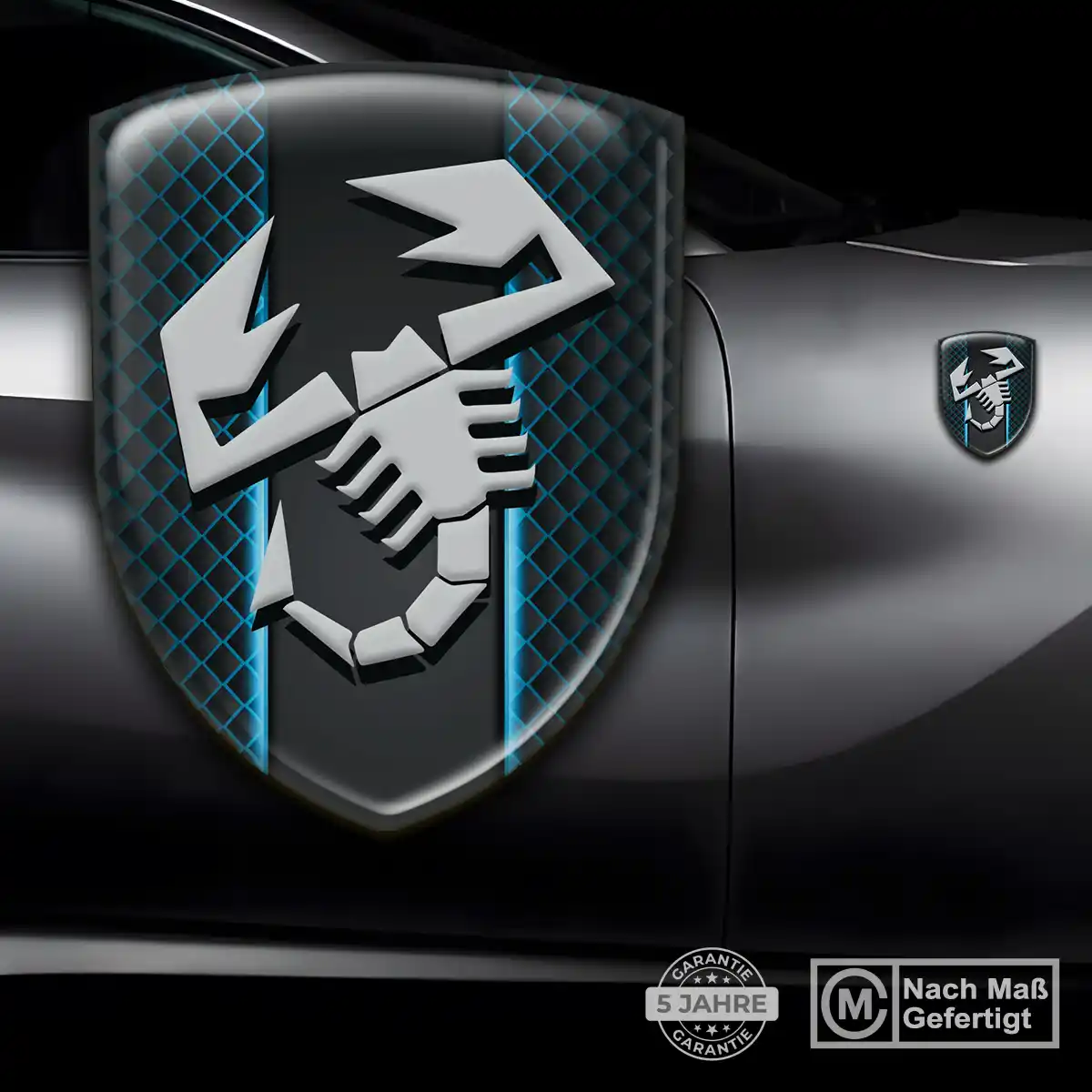 Abarth Aufkleber Wappen Hohe Qualität