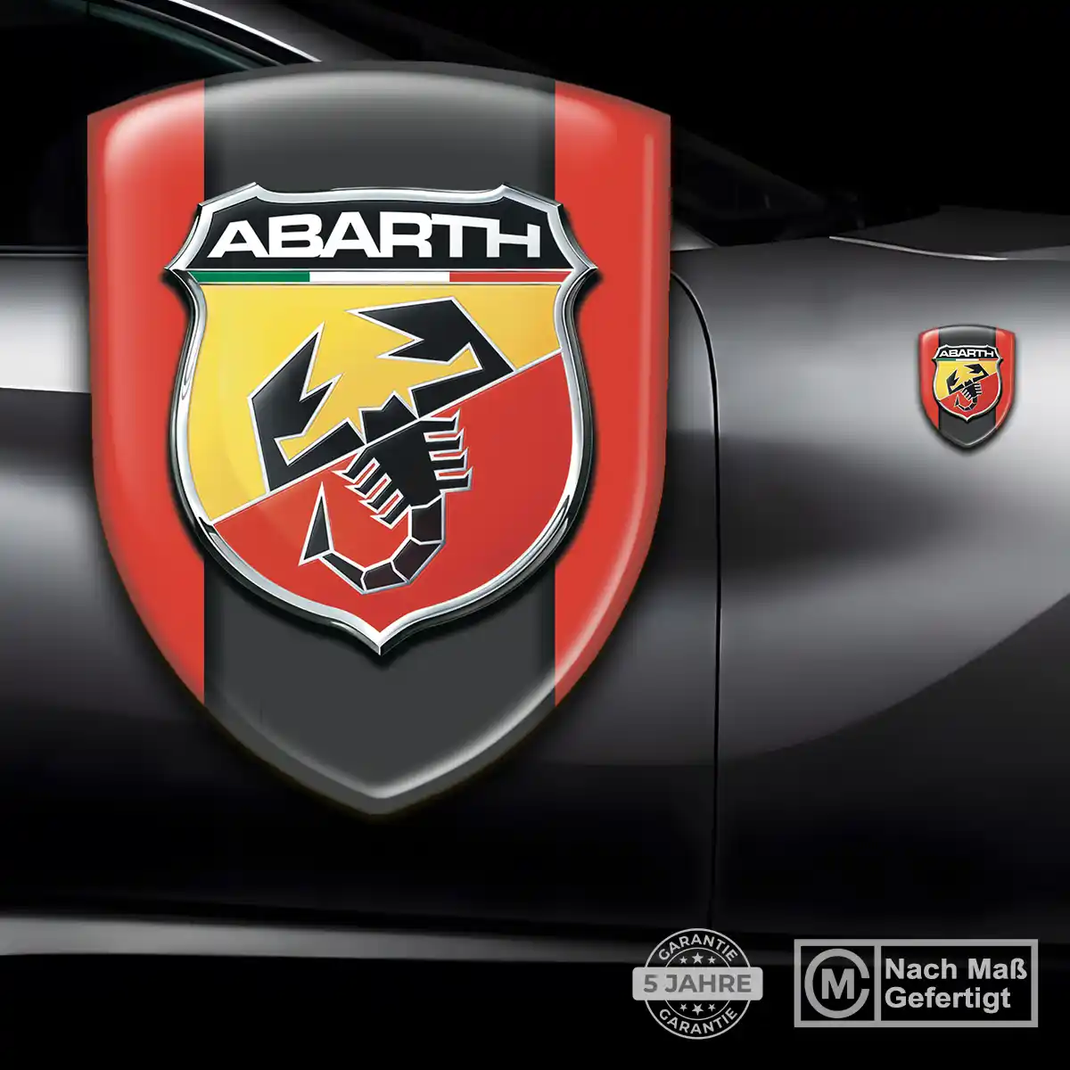 Abarth Aufkleber Wappen Markenedition