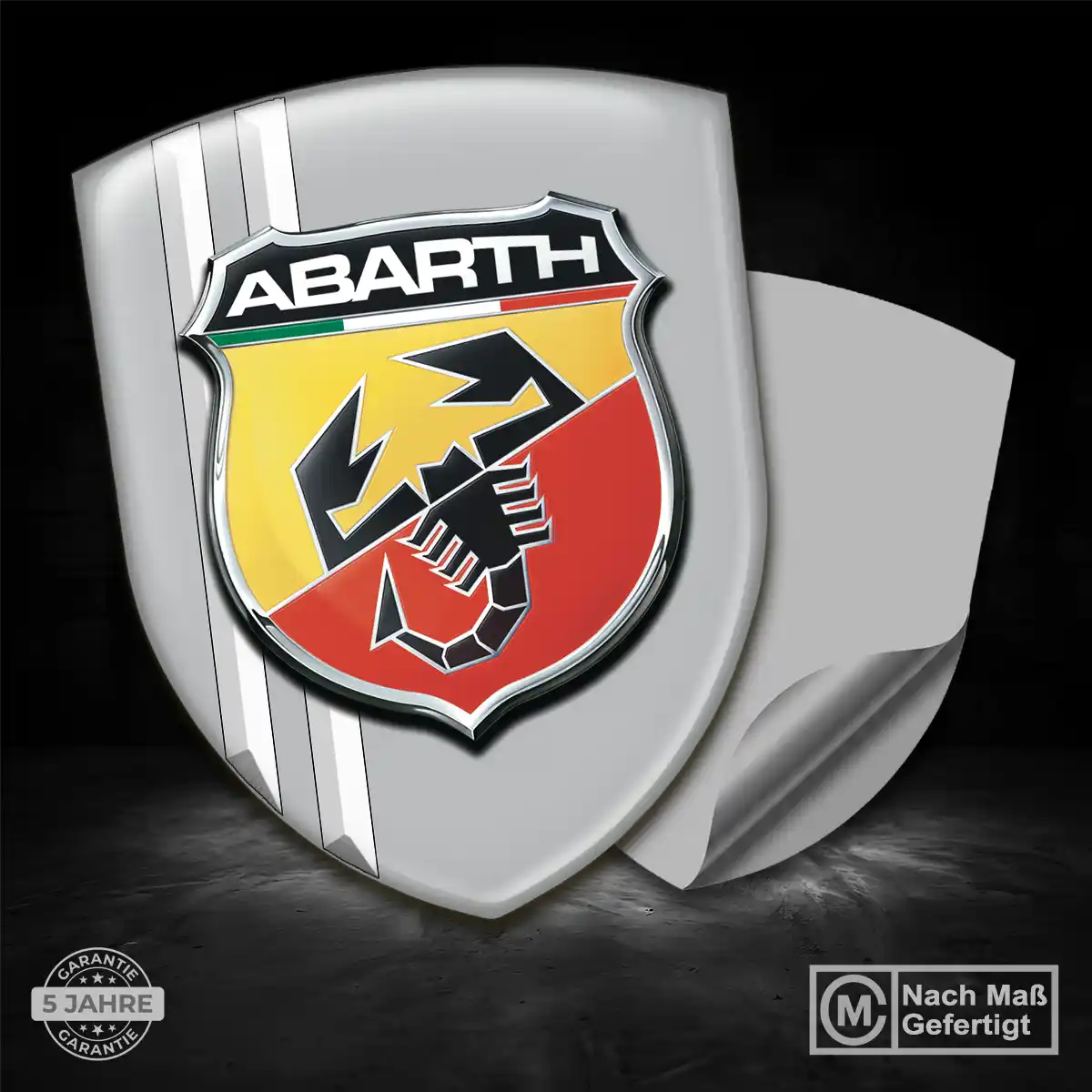 Abarth Emblem Aufkleber Auto Anspruchsvolles Design