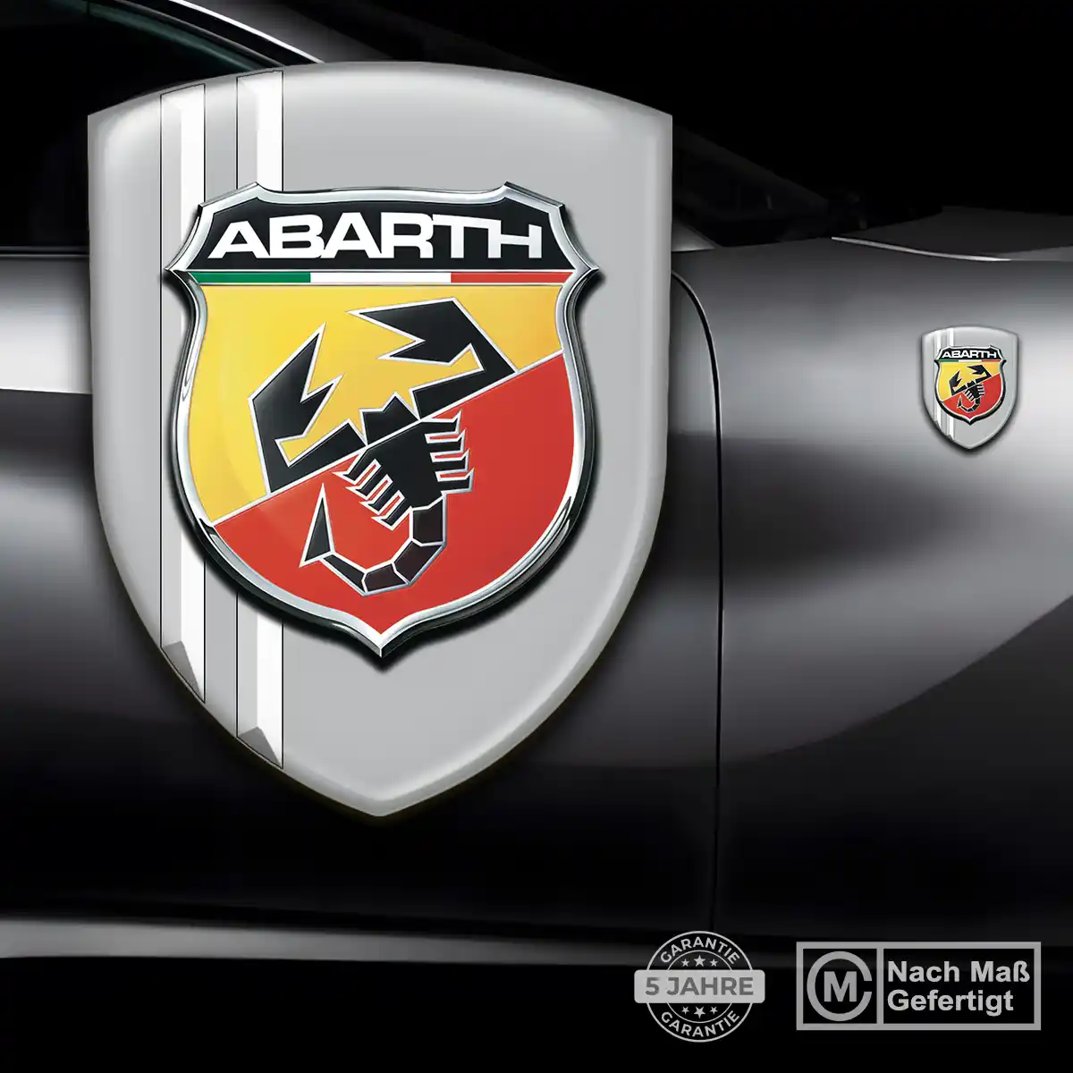 Abarth Emblem Aufkleber Auto Anspruchsvolles Design
