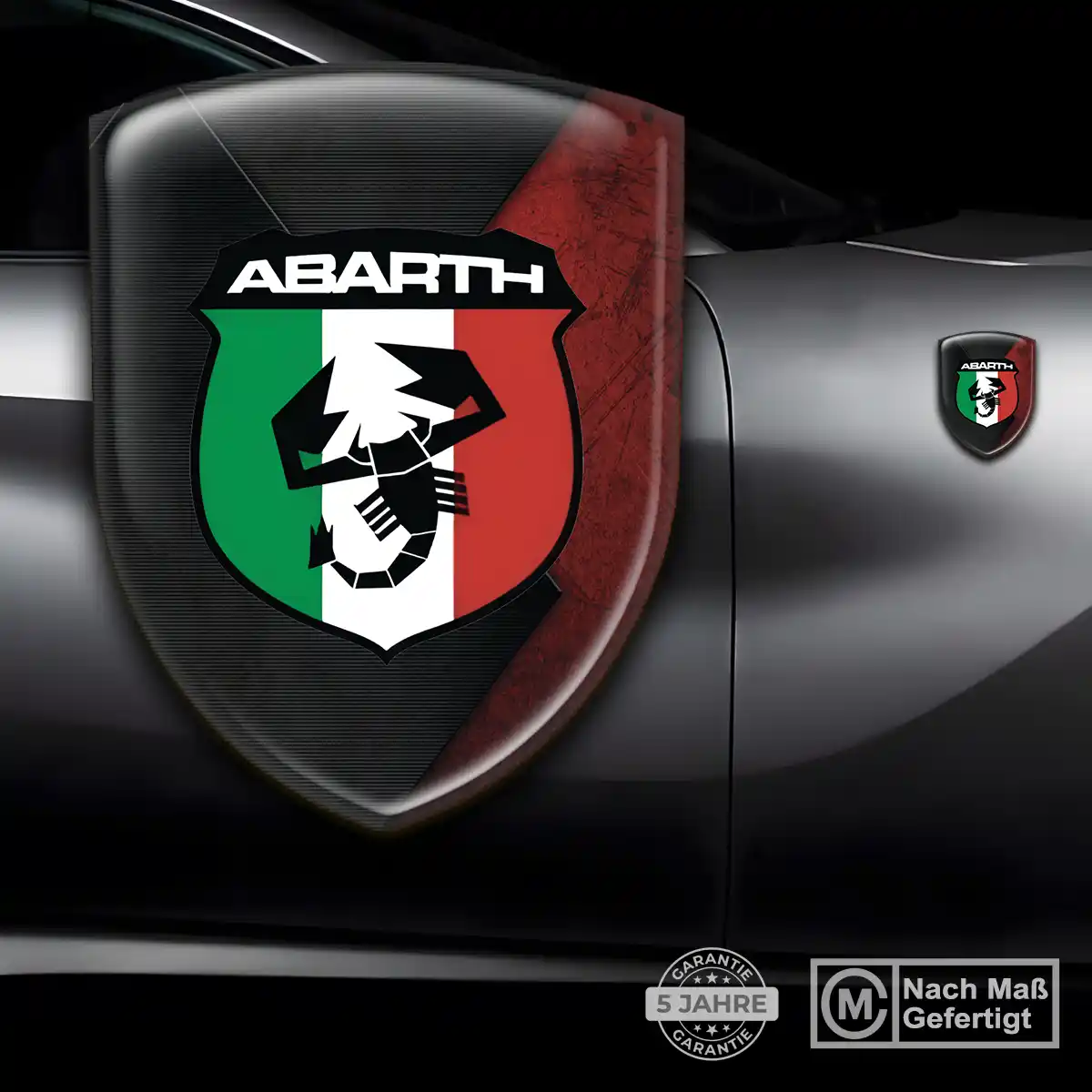Abarth Emblem Aufkleber Auto Ausdrucksstarkes Design