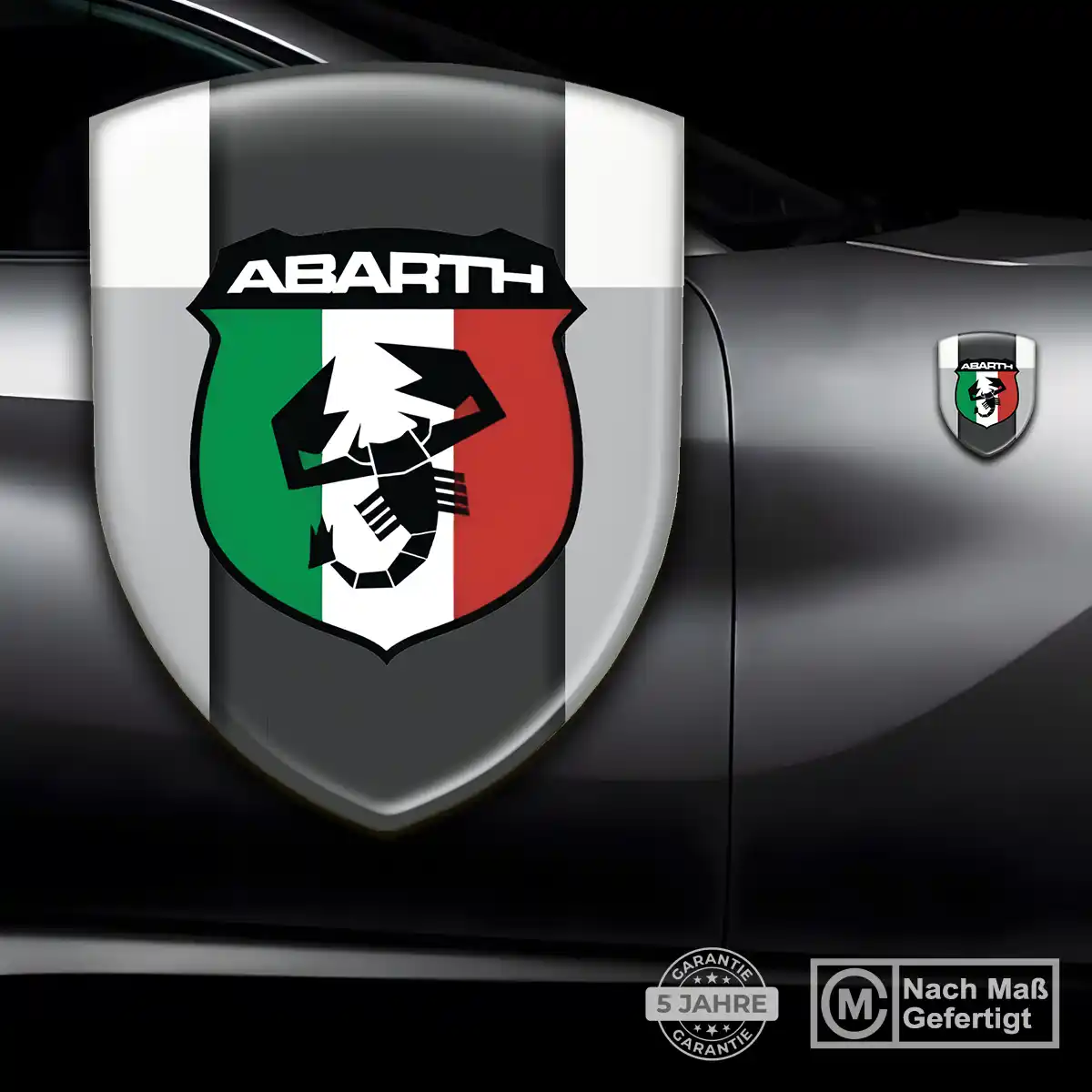 Abarth Emblem Aufkleber Auto Edles Design