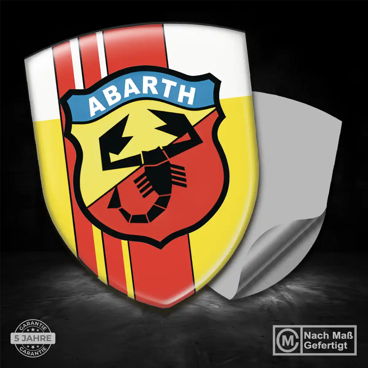 Abarth Emblem Aufkleber Auto Erstklassige Qualität