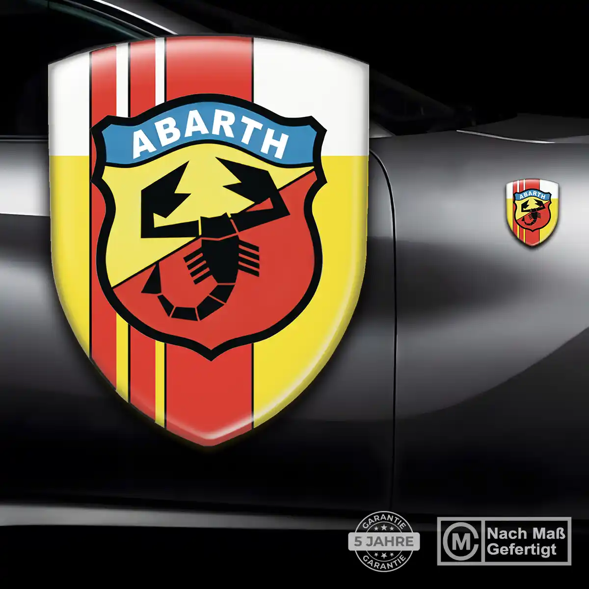 Abarth Emblem Aufkleber Auto Erstklassige Qualität