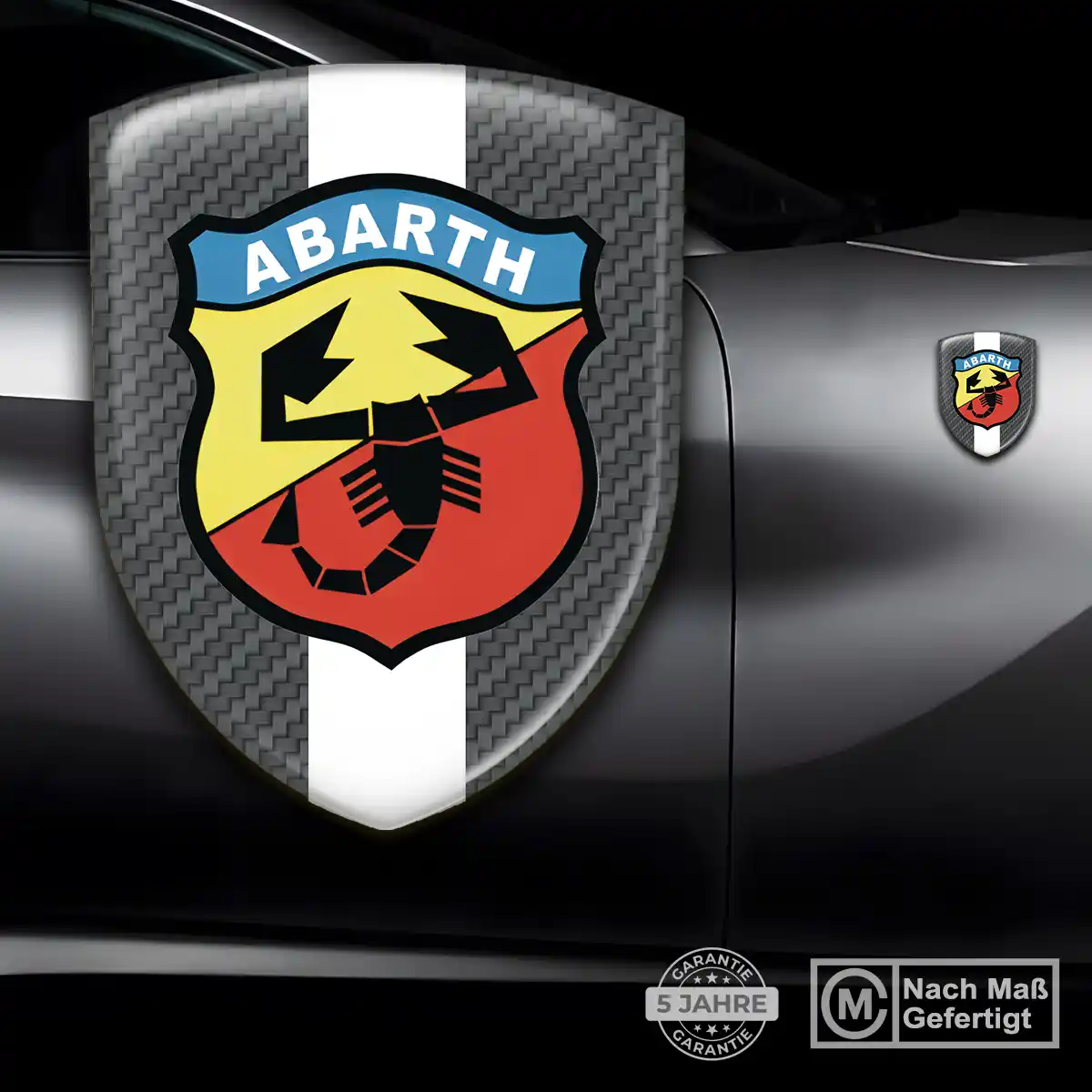Abarth Emblem Aufkleber Auto Exterieurdesign