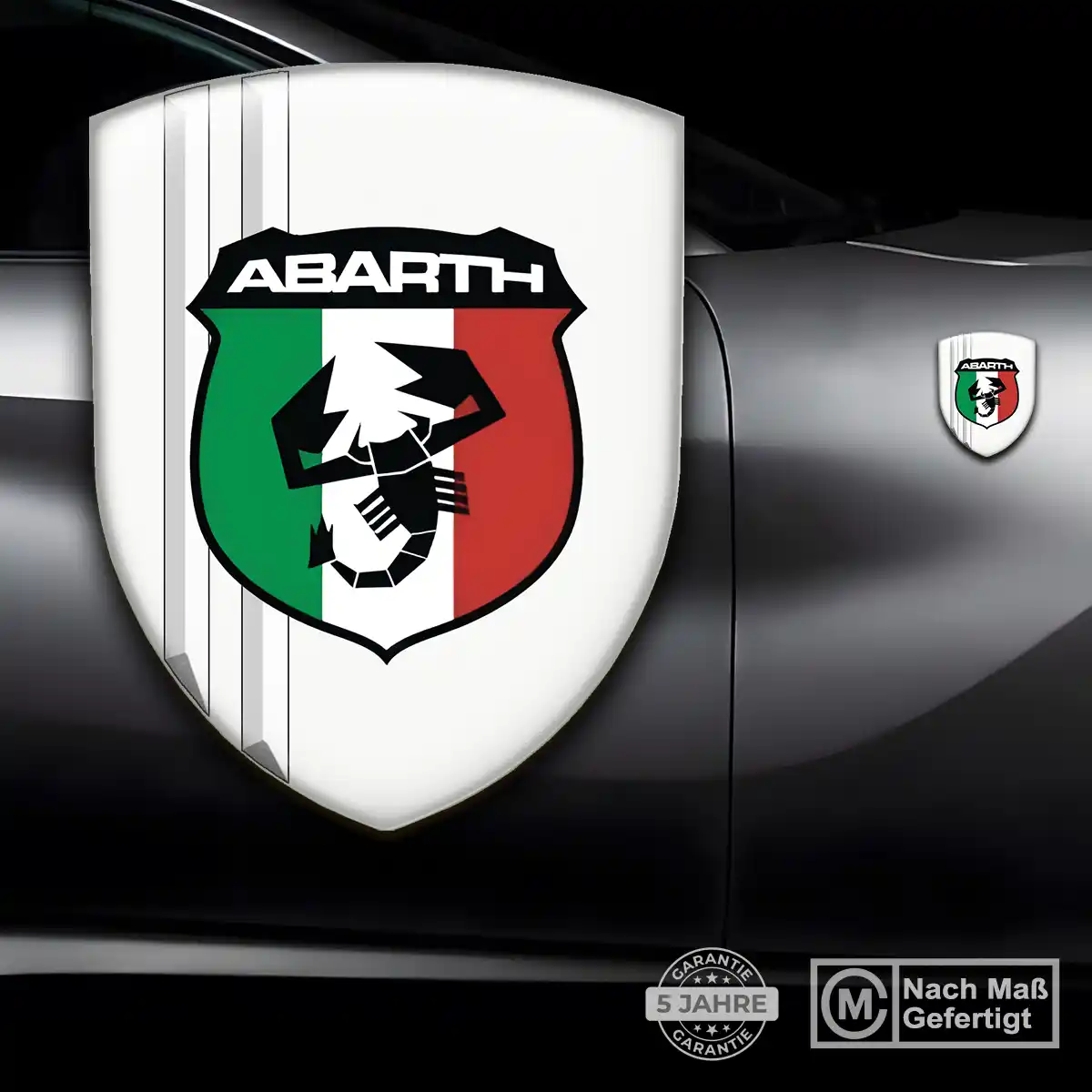 Abarth Emblem Aufkleber Auto Höchste Qualität