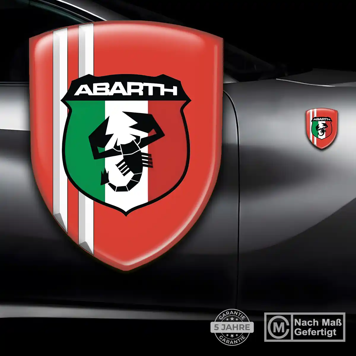 Abarth Emblem Aufkleber Auto Interieurdesign