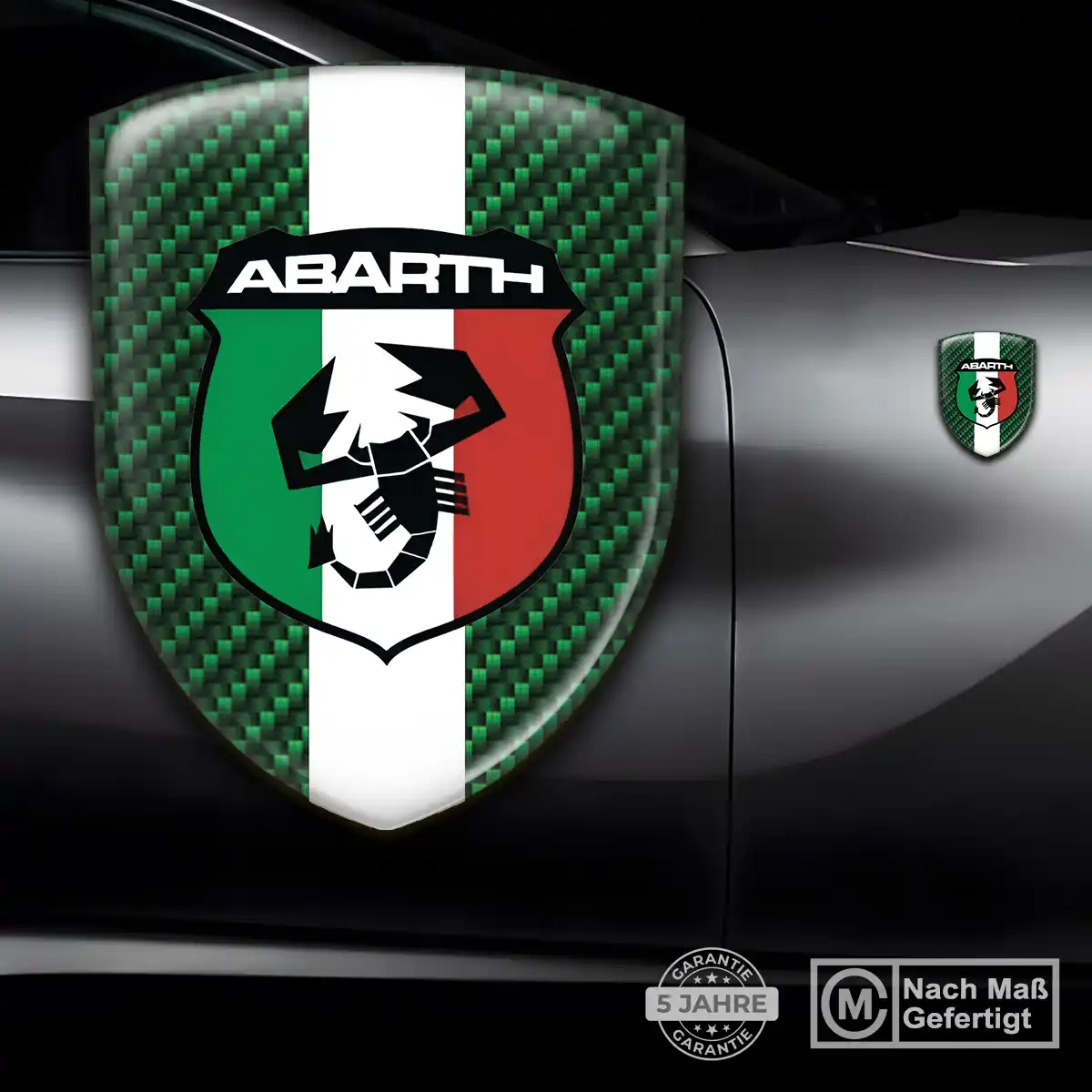 Abarth Emblem Aufkleber Auto Limitierte Auflage