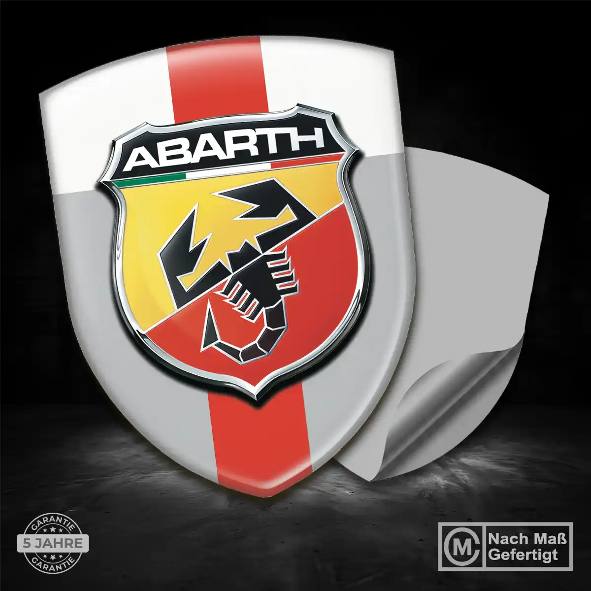 Abarth Emblem Aufkleber Auto Premium-Edition