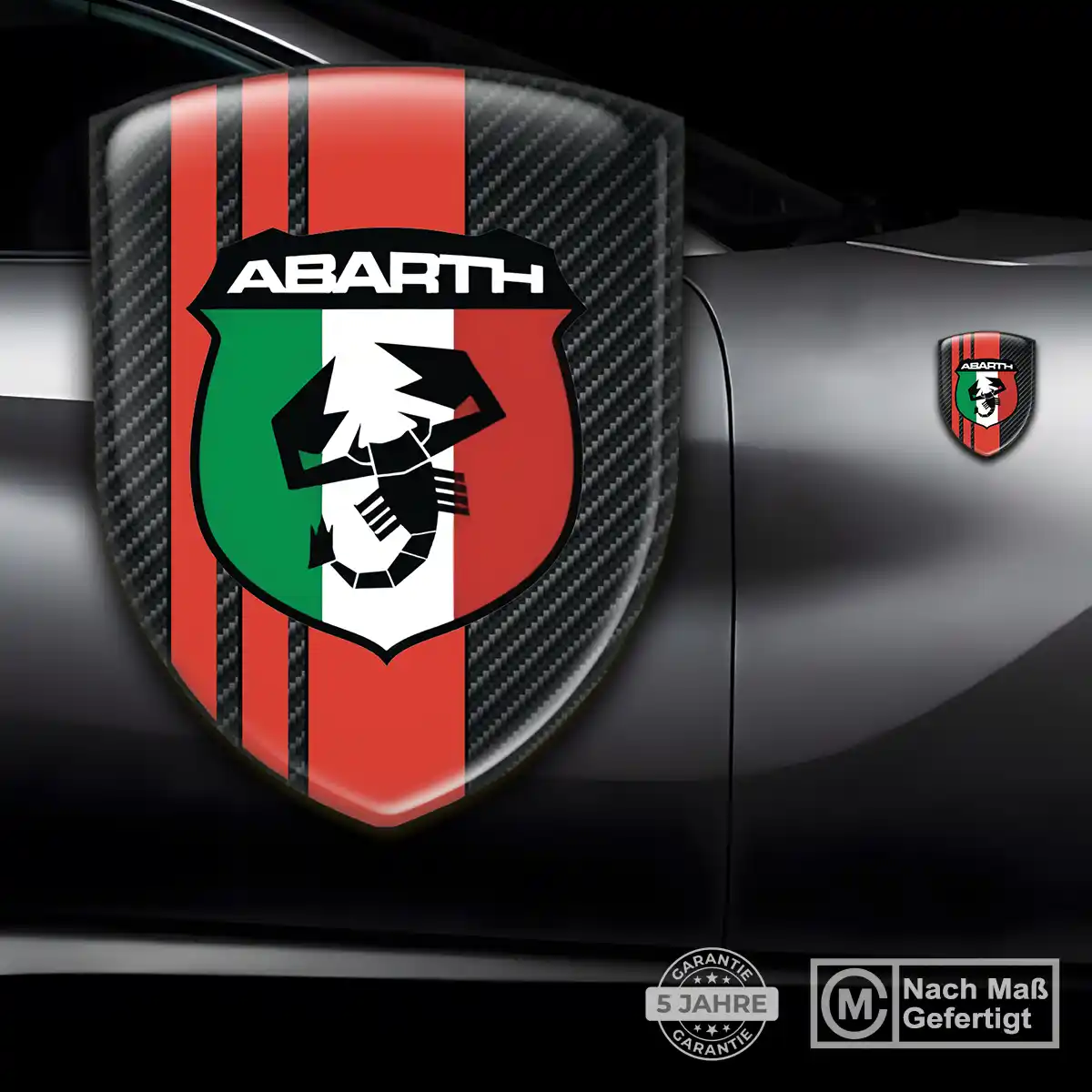 Abarth Emblem Aufkleber Auto Stilvolles Design