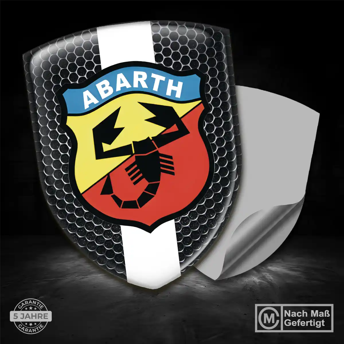 Abarth Emblem Aufkleber Edles Design