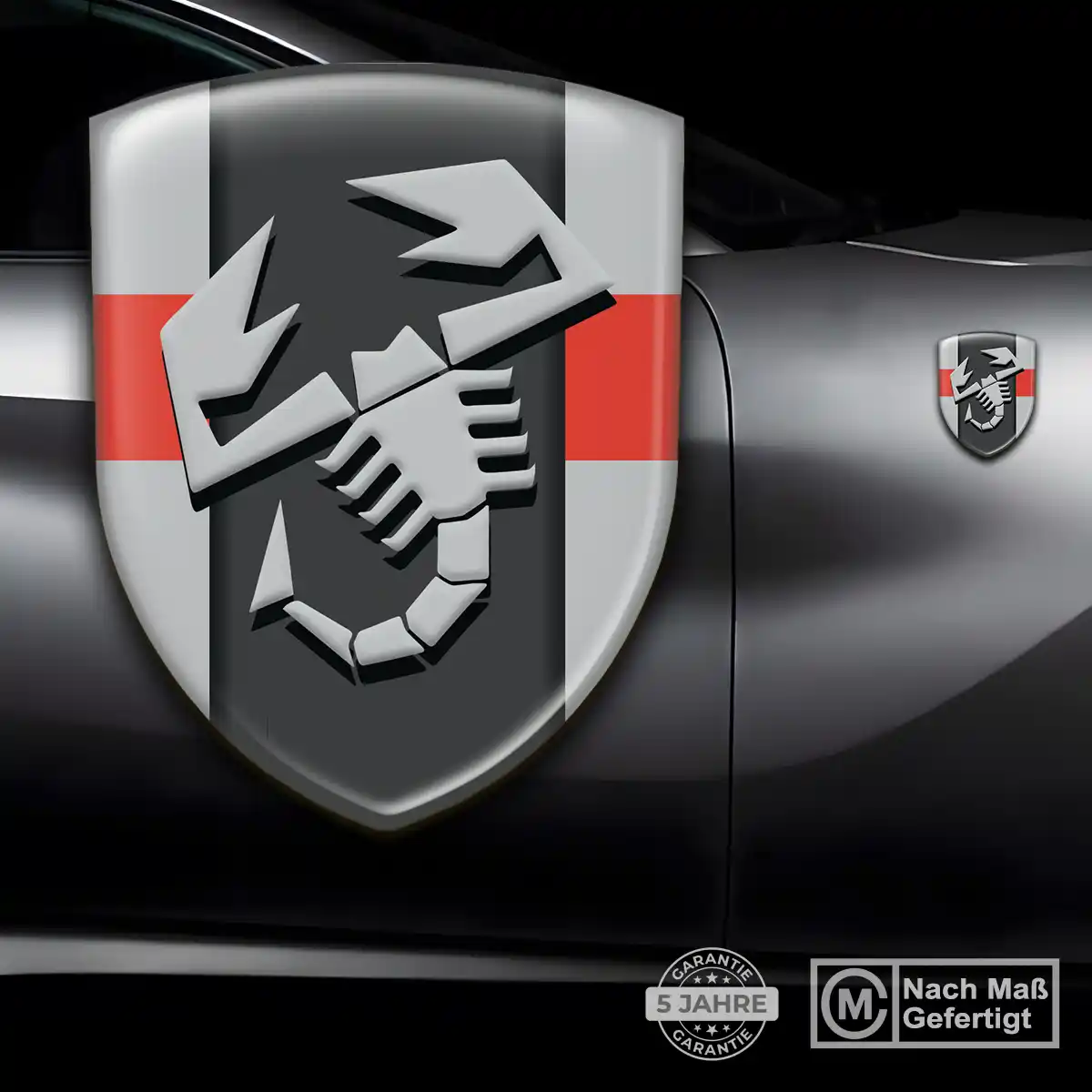Abarth Emblem Aufkleber Elegantes Design