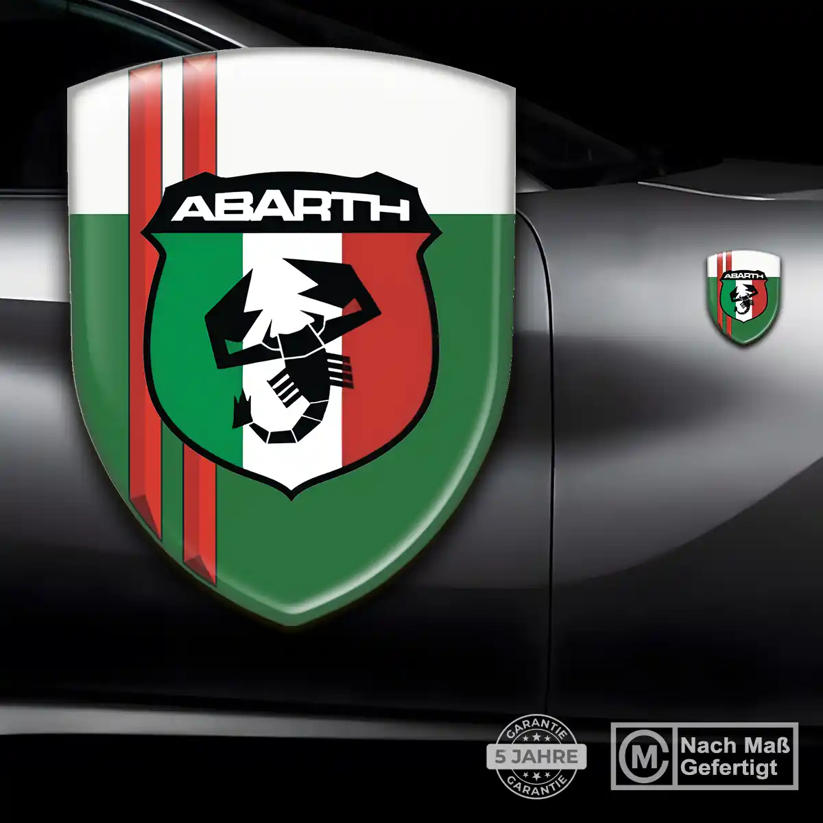 Abarth Emblem Aufkleber Limitierte Auflage