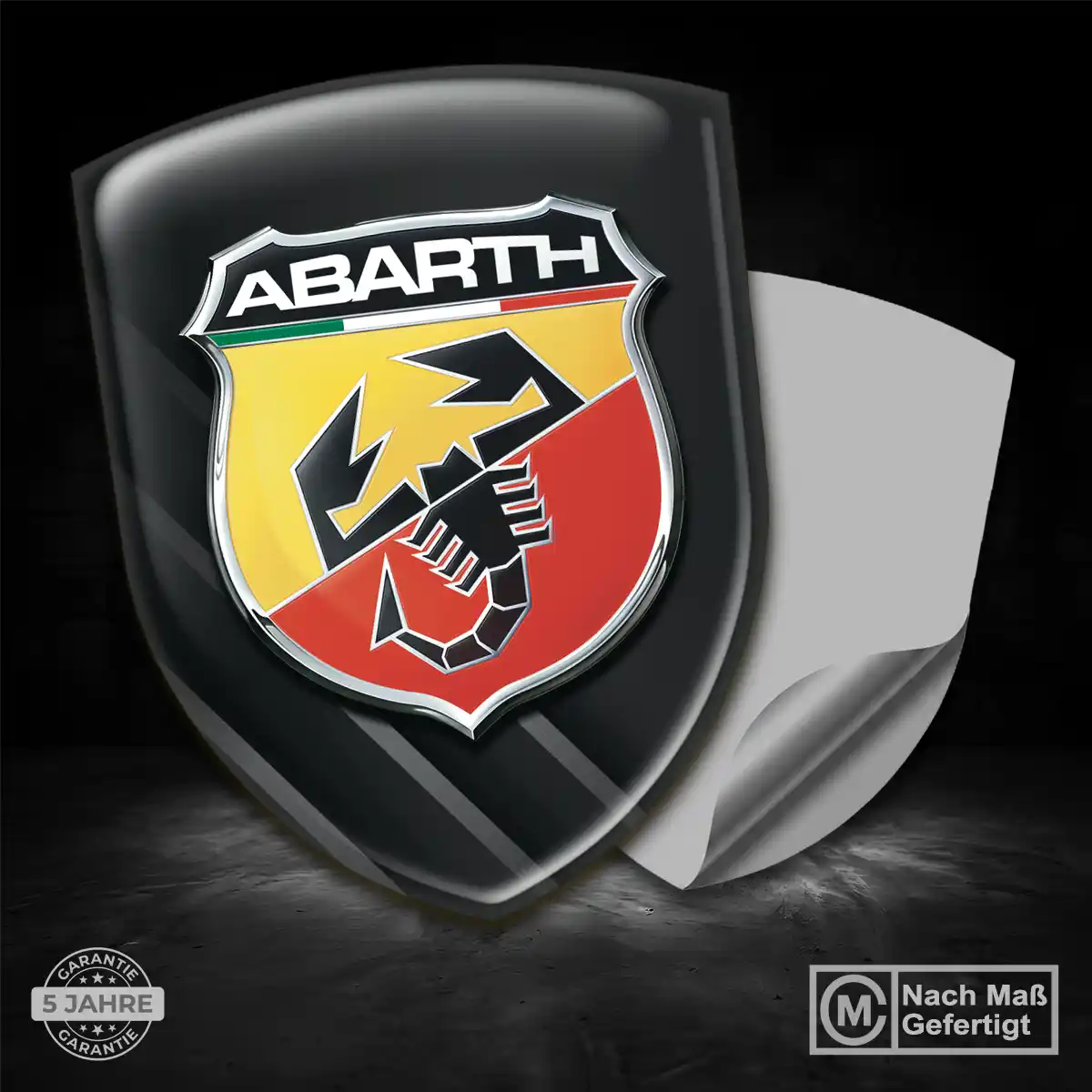 Abarth Emblem Aufkleber Modernes Design