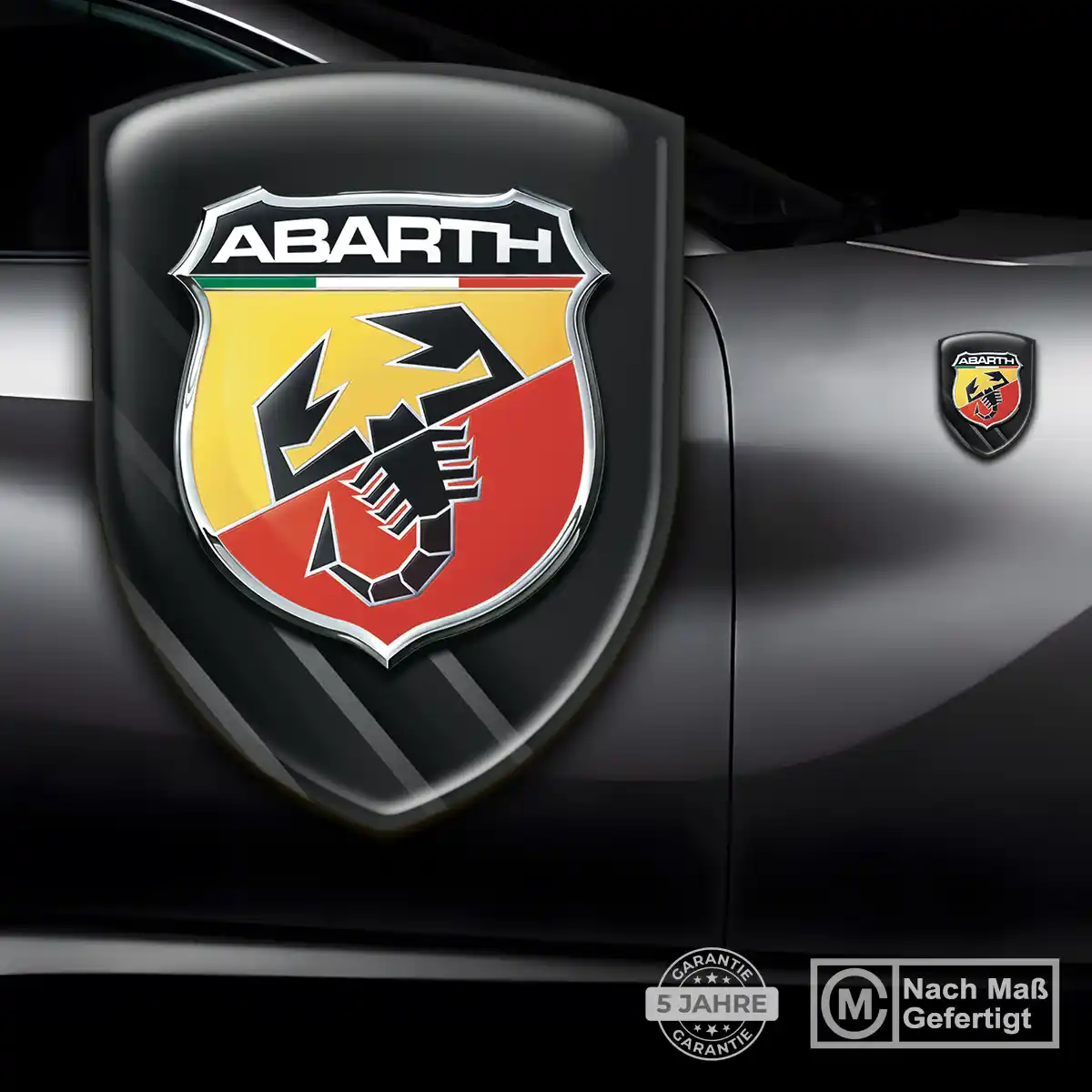 Abarth Emblem Aufkleber Modernes Design