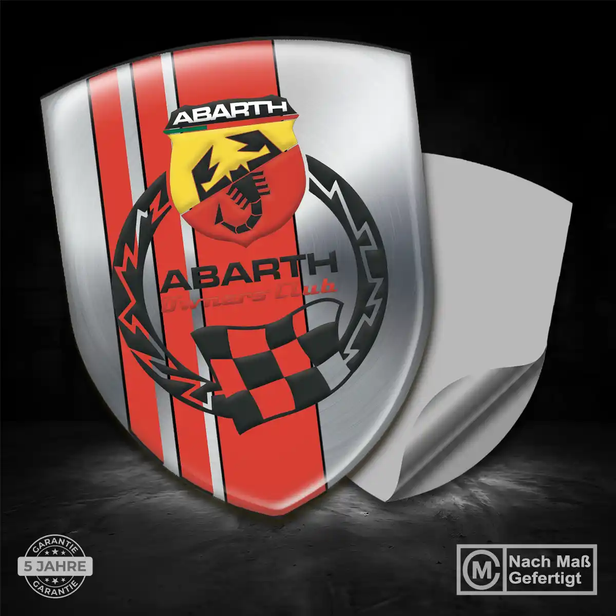 Abarth Emblem Aufkleber Premium-Edition