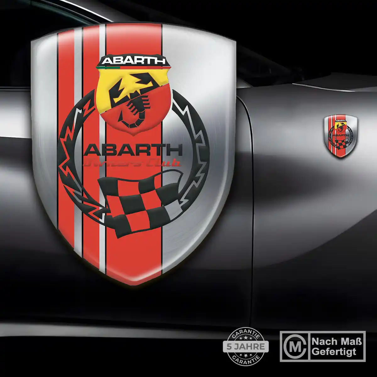 Abarth Emblem Aufkleber Premium-Edition