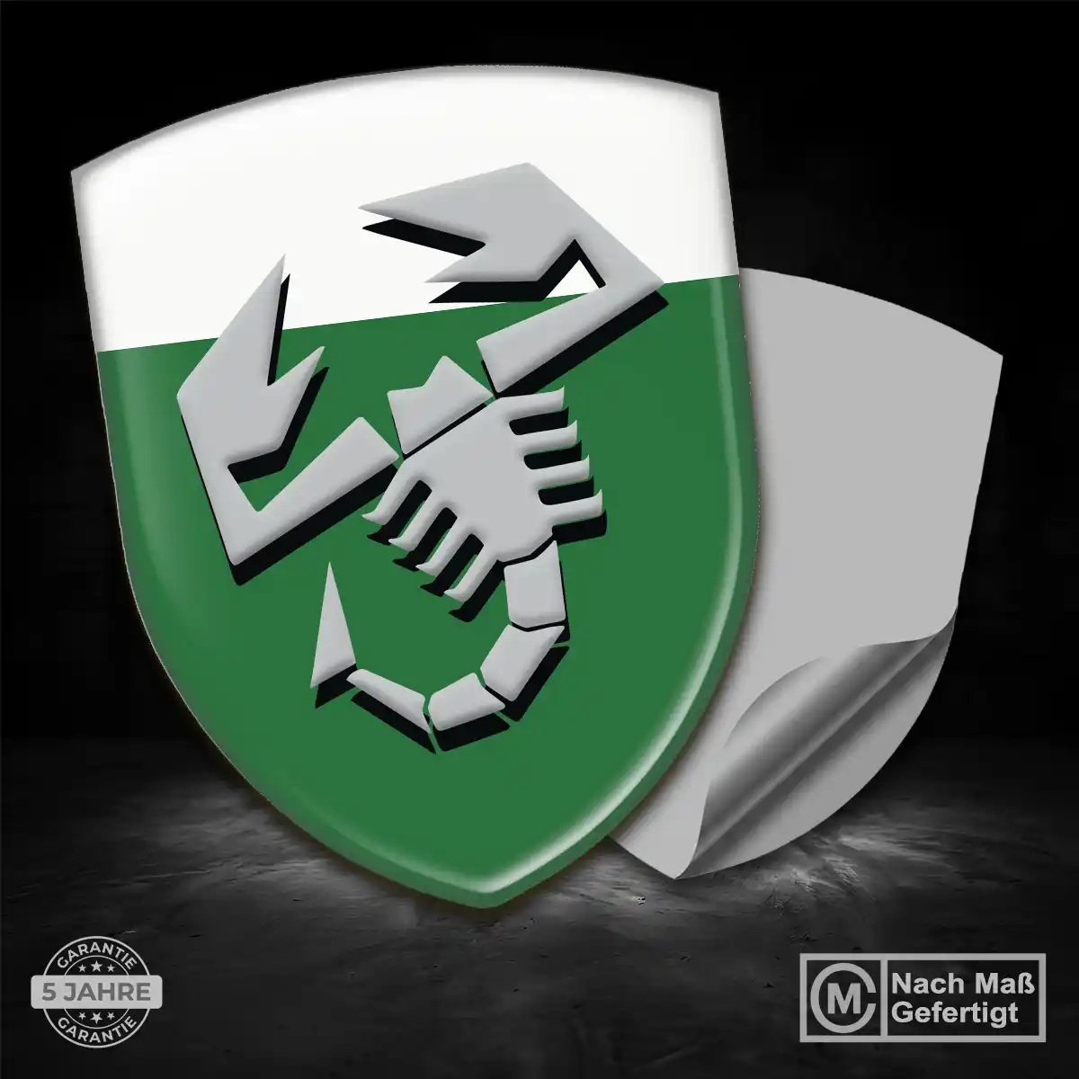 Abarth Emblem Aufkleber Premiumqualität