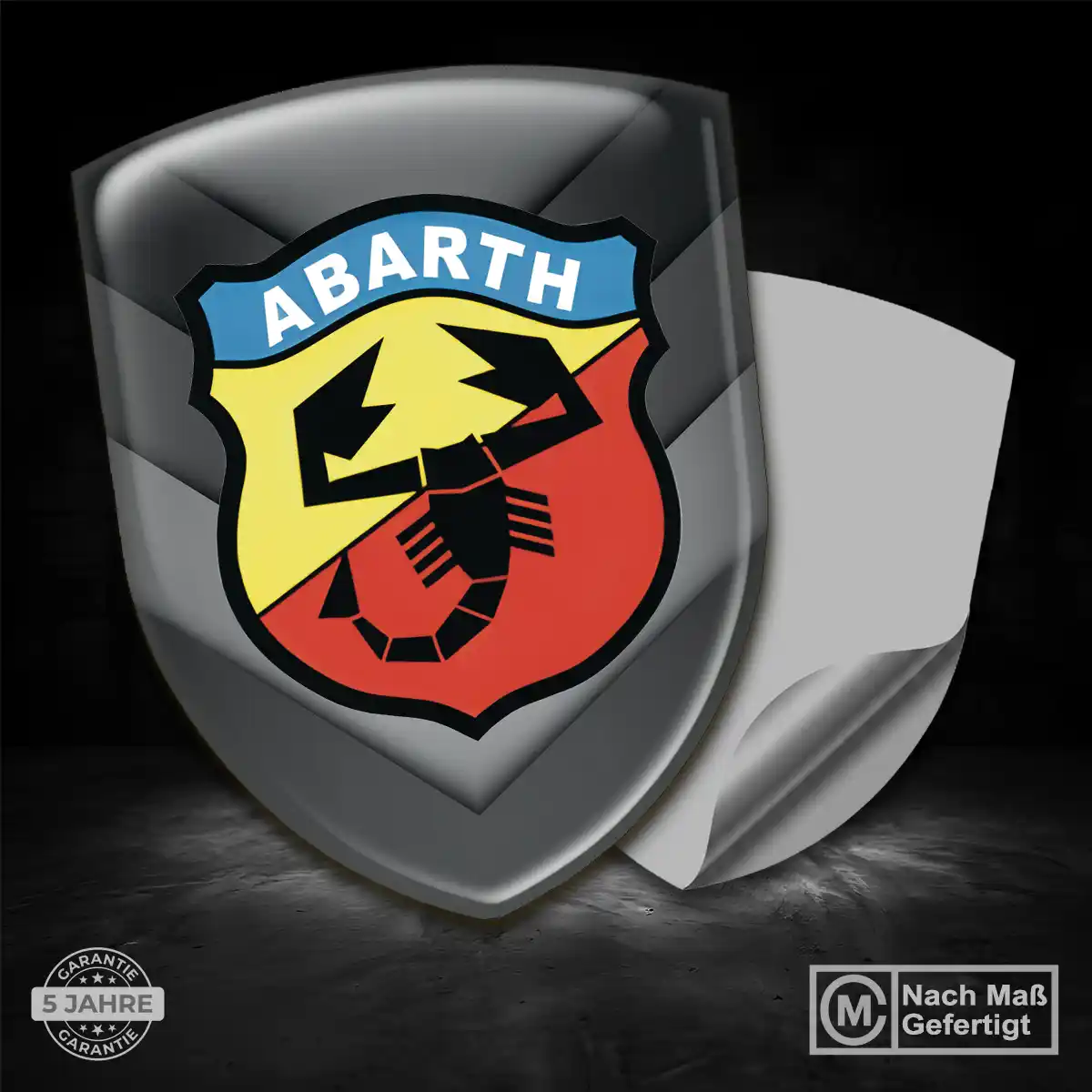 Abarth Emblem Aufkleber Spitzenqualität