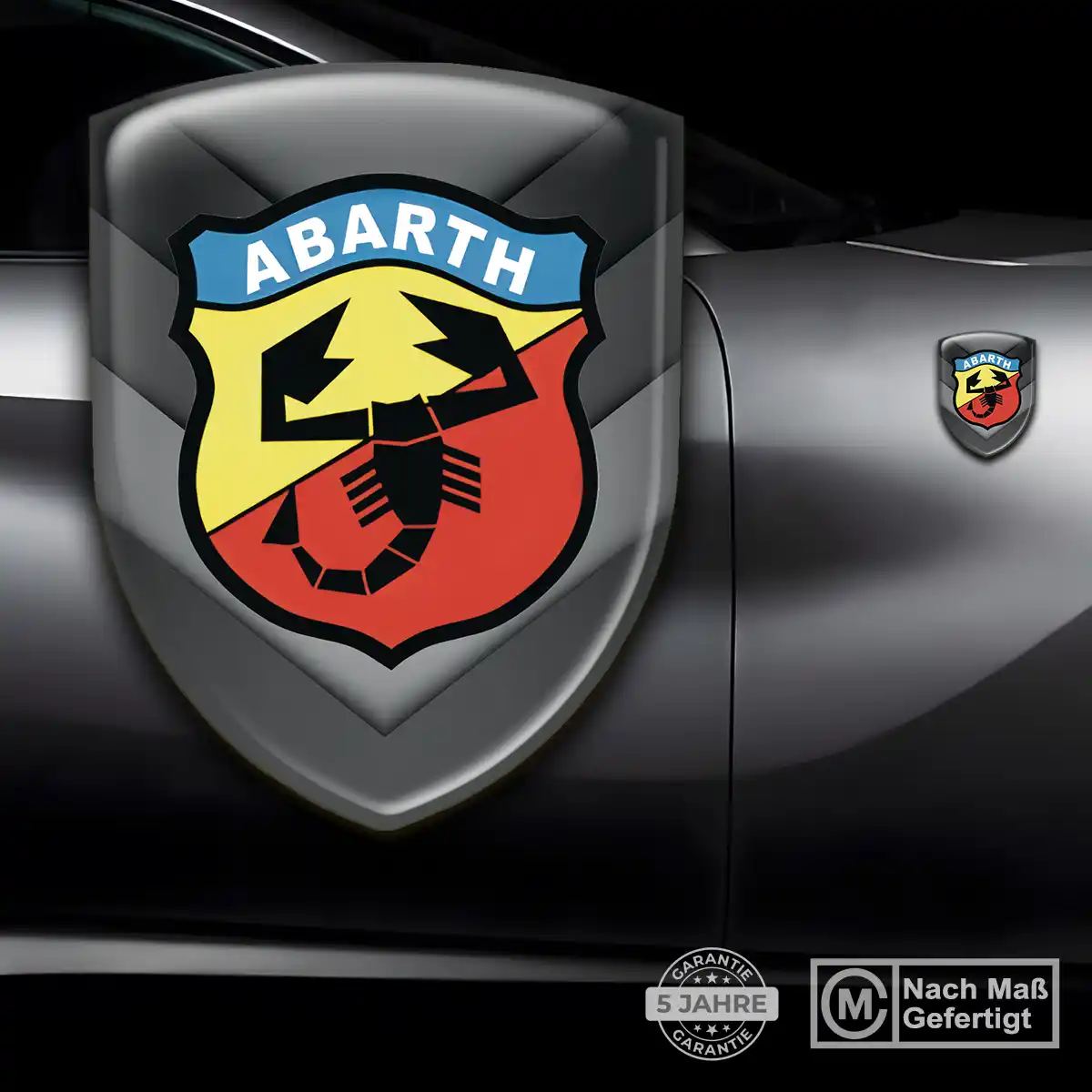 Abarth Emblem Aufkleber Spitzenqualität