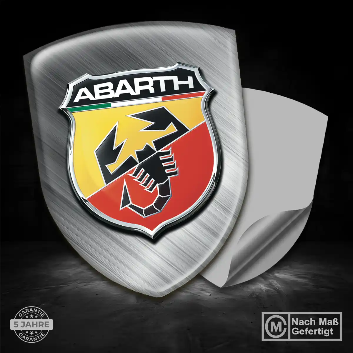 Abarth Emblem Aufkleber Wappen Edles Design