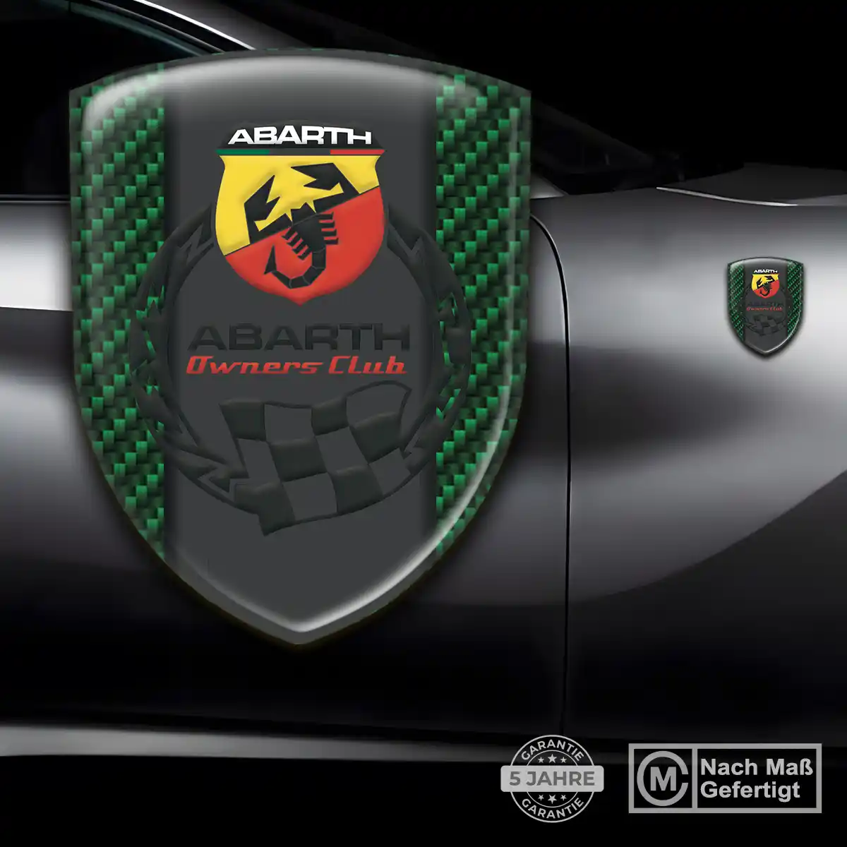 Abarth Emblem Ausdrucksstarkes Design
