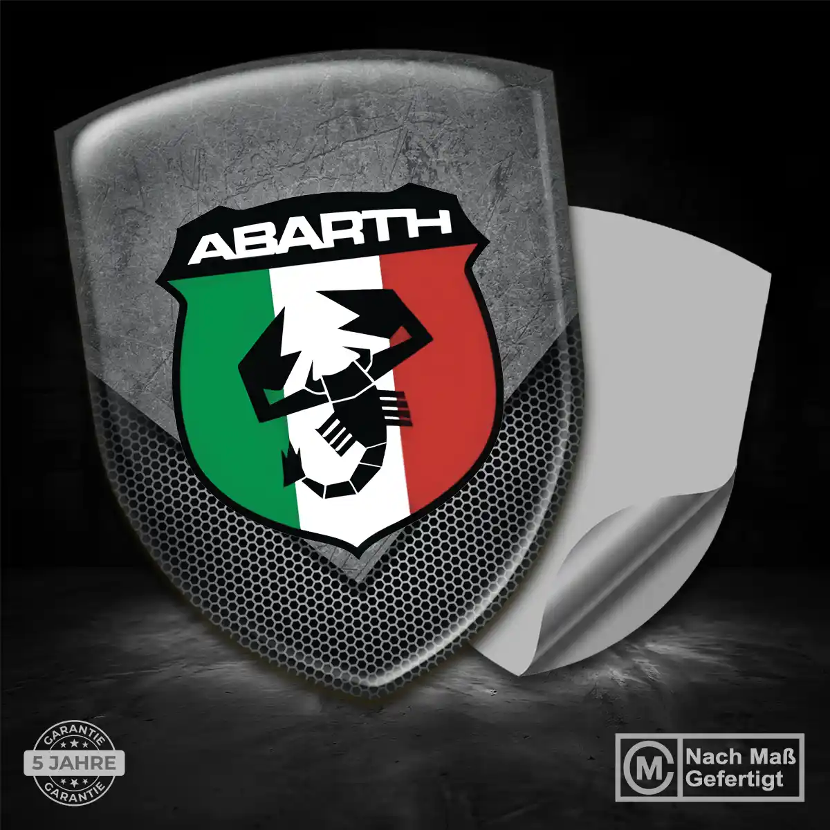 Abarth Emblem Auto Anspruchsvolles Design