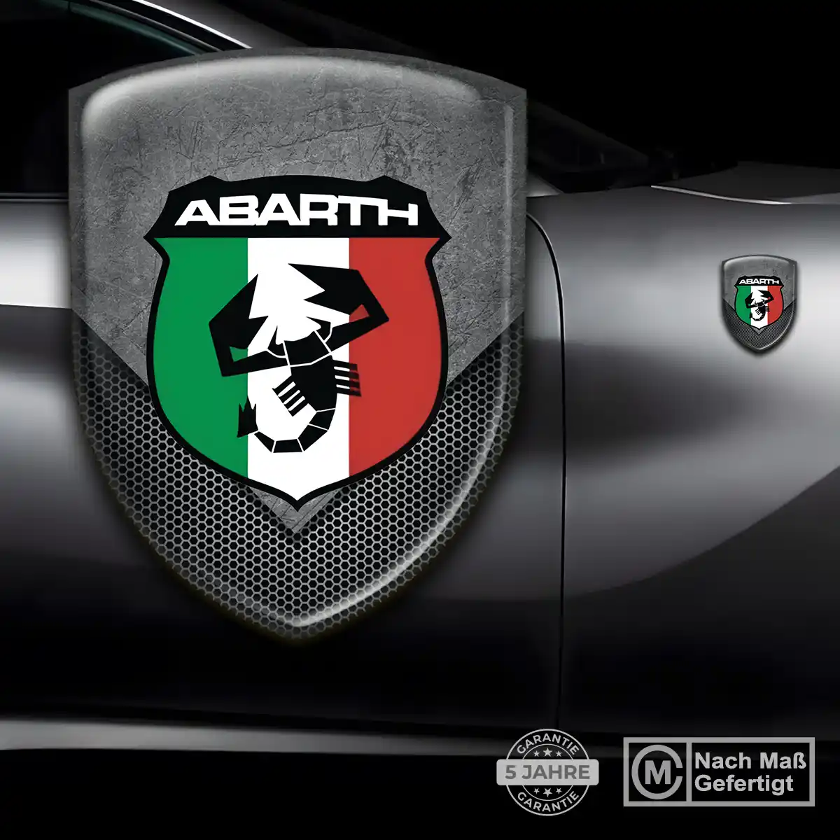 Abarth Emblem Auto Anspruchsvolles Design