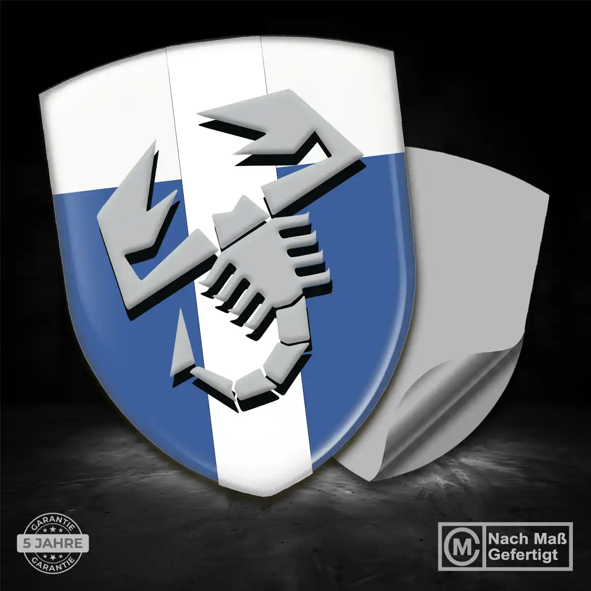 Abarth Emblem Auto Überzeugende Qualität