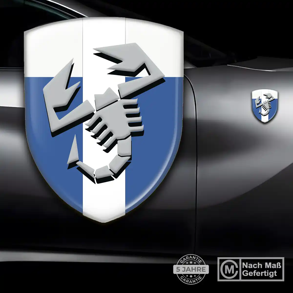 Abarth Emblem Auto Überzeugende Qualität