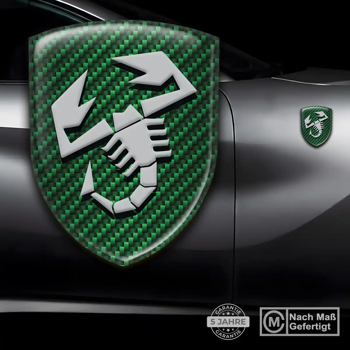 Abarth Emblem Auto Edles Design