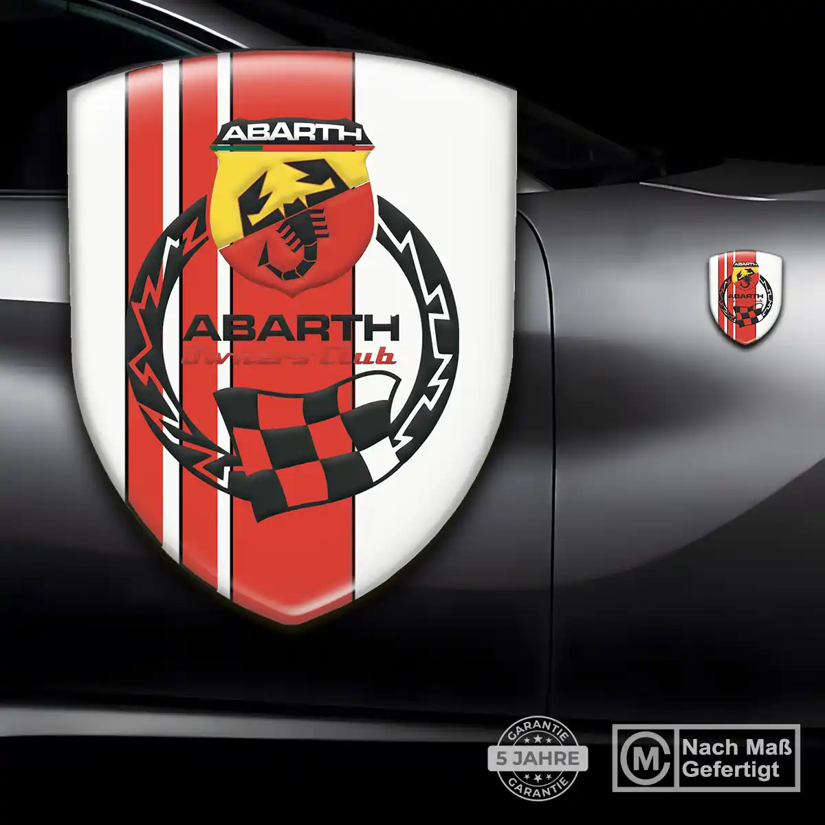 Abarth Emblem Auto Elegantes Design