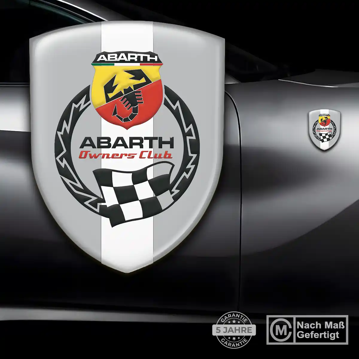 Abarth Emblem Auto Erstklassige Qualität