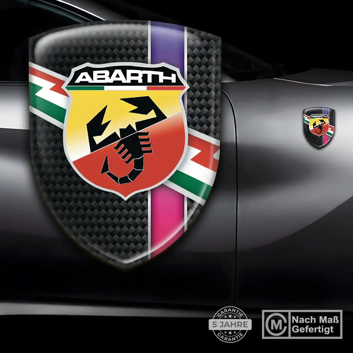 Abarth Emblem Auto Exterieurdesign