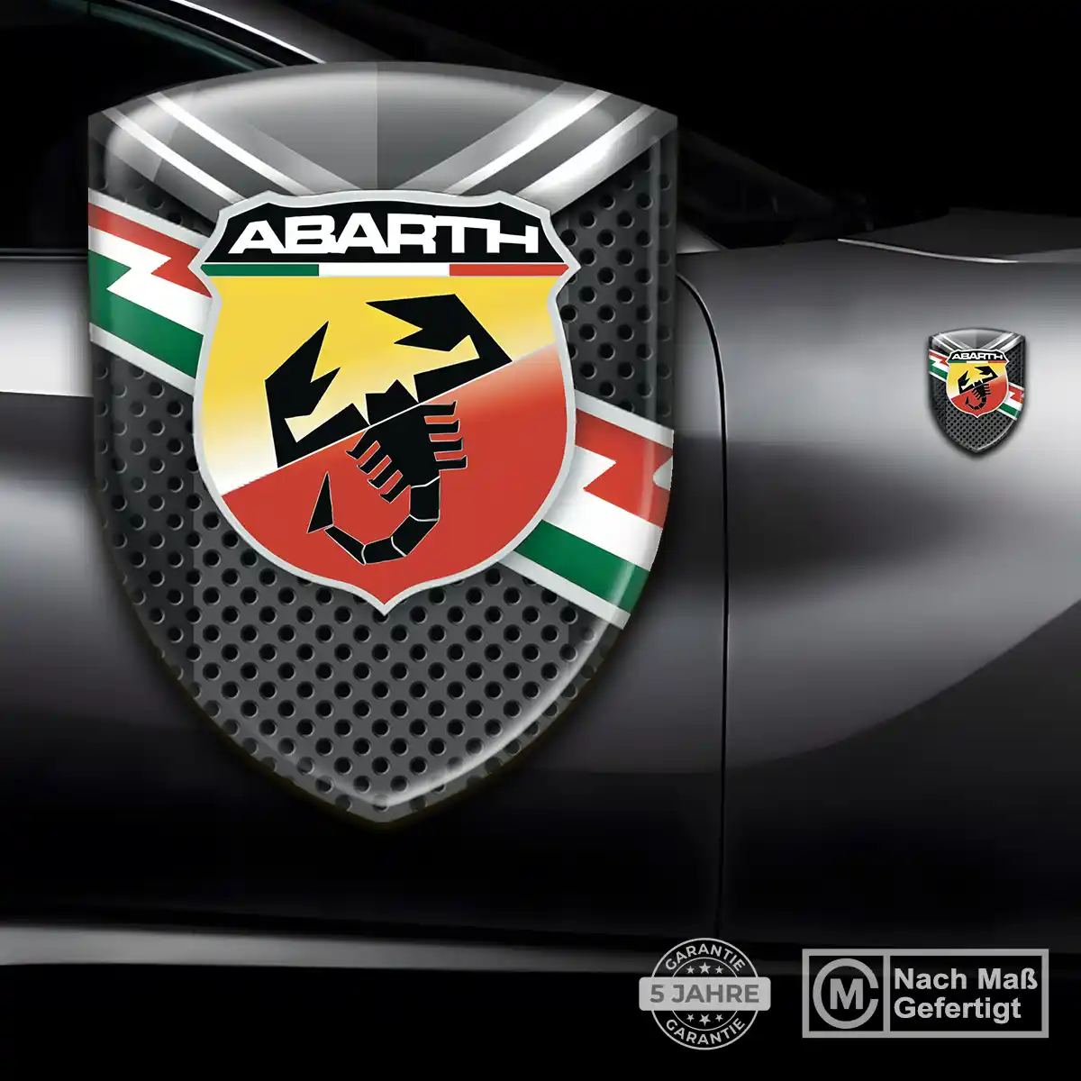 Abarth Emblem Auto Höchste Qualität