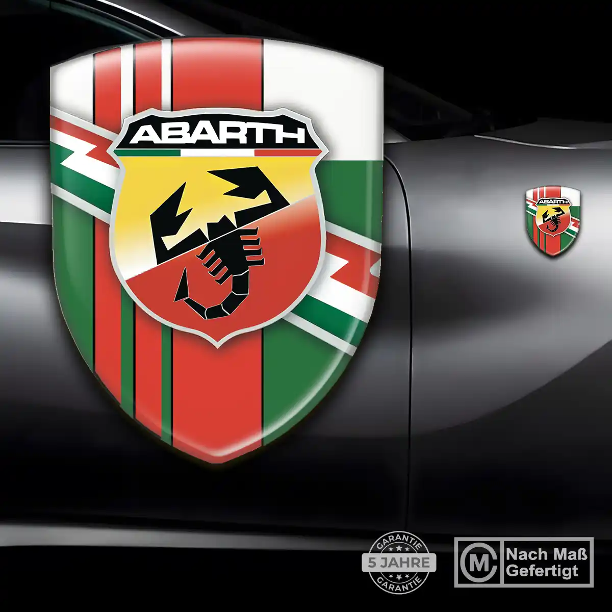 Abarth Emblem Auto Hochwertiges Harz