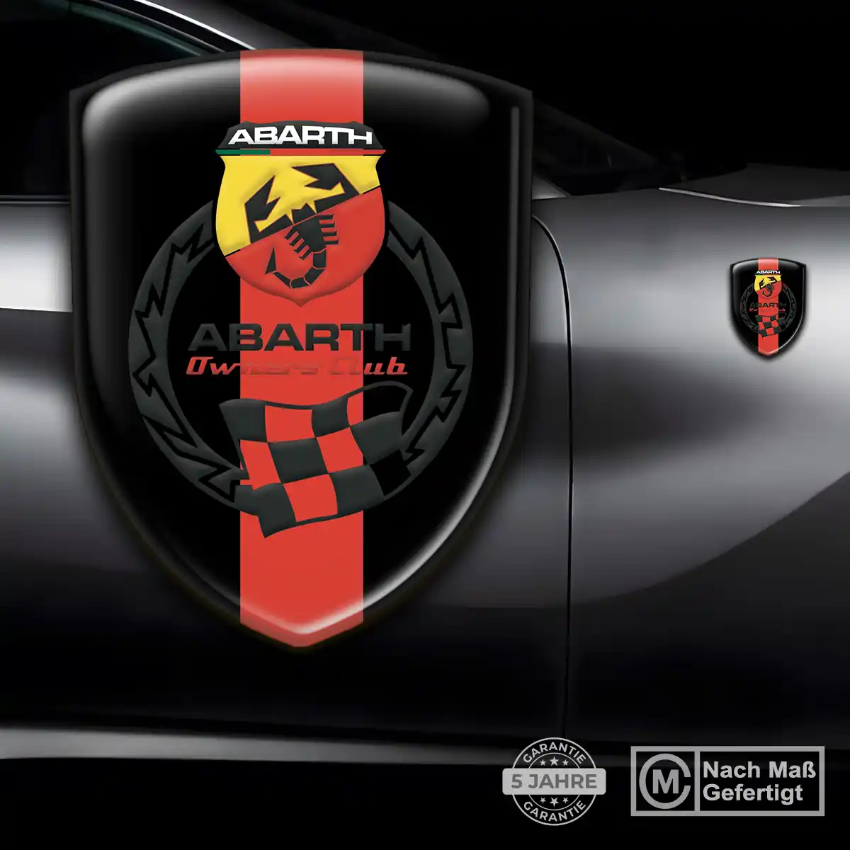 Abarth Emblem Auto Modernes Design