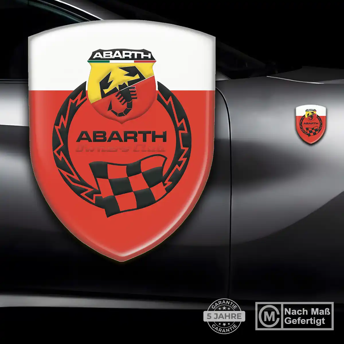 Abarth Emblem Auto Premiumqualität