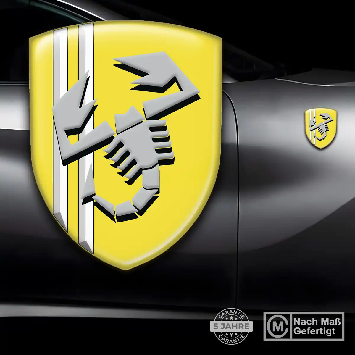 Abarth Emblem Auto Stilvolles Design