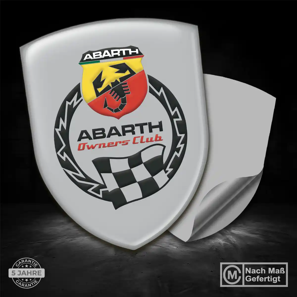 Abarth Emblem Überzeugende Qualität