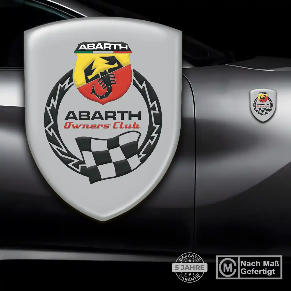 Abarth Emblem Überzeugende Qualität