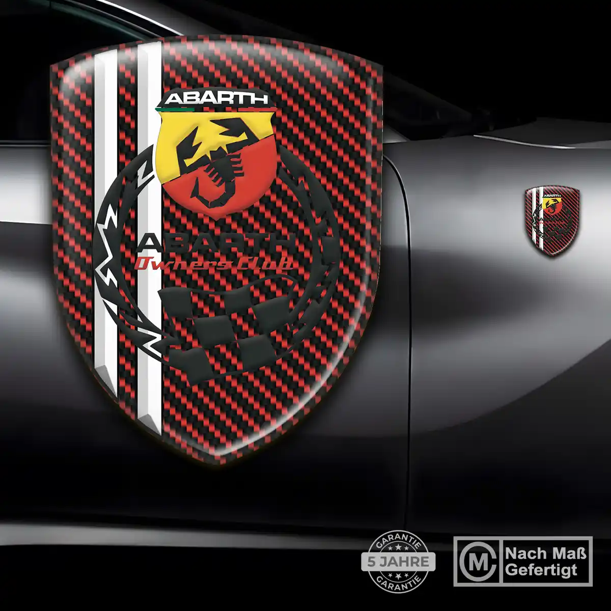 Abarth Emblem Edles Design