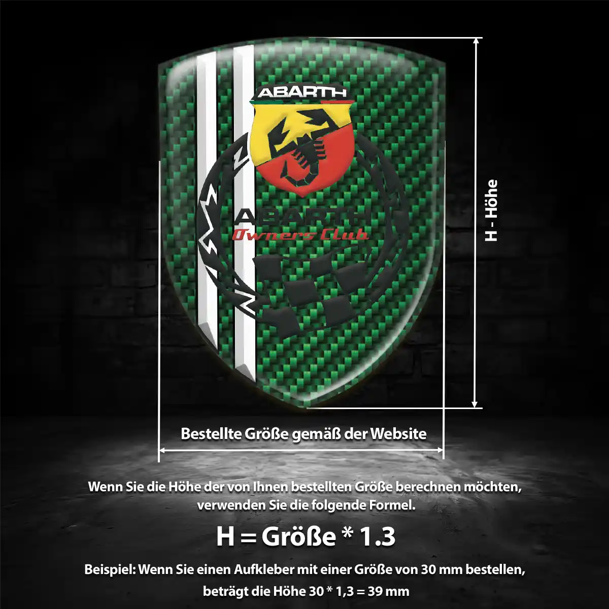 Abarth Emblem Exterieurdesign
