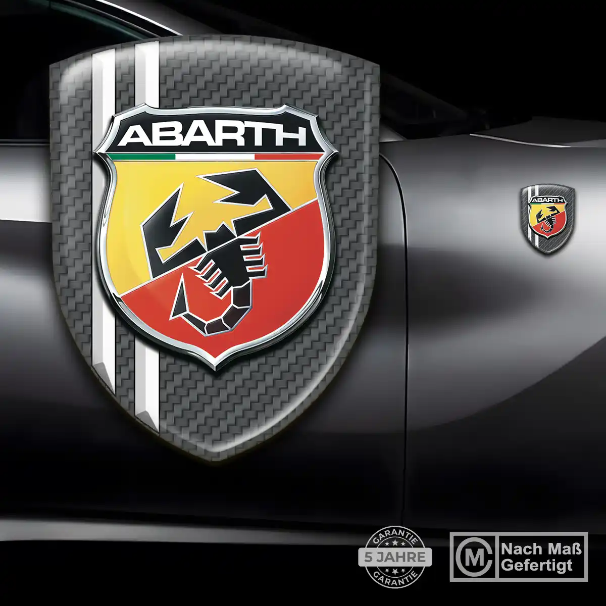 Abarth Emblem Höchste Qualität