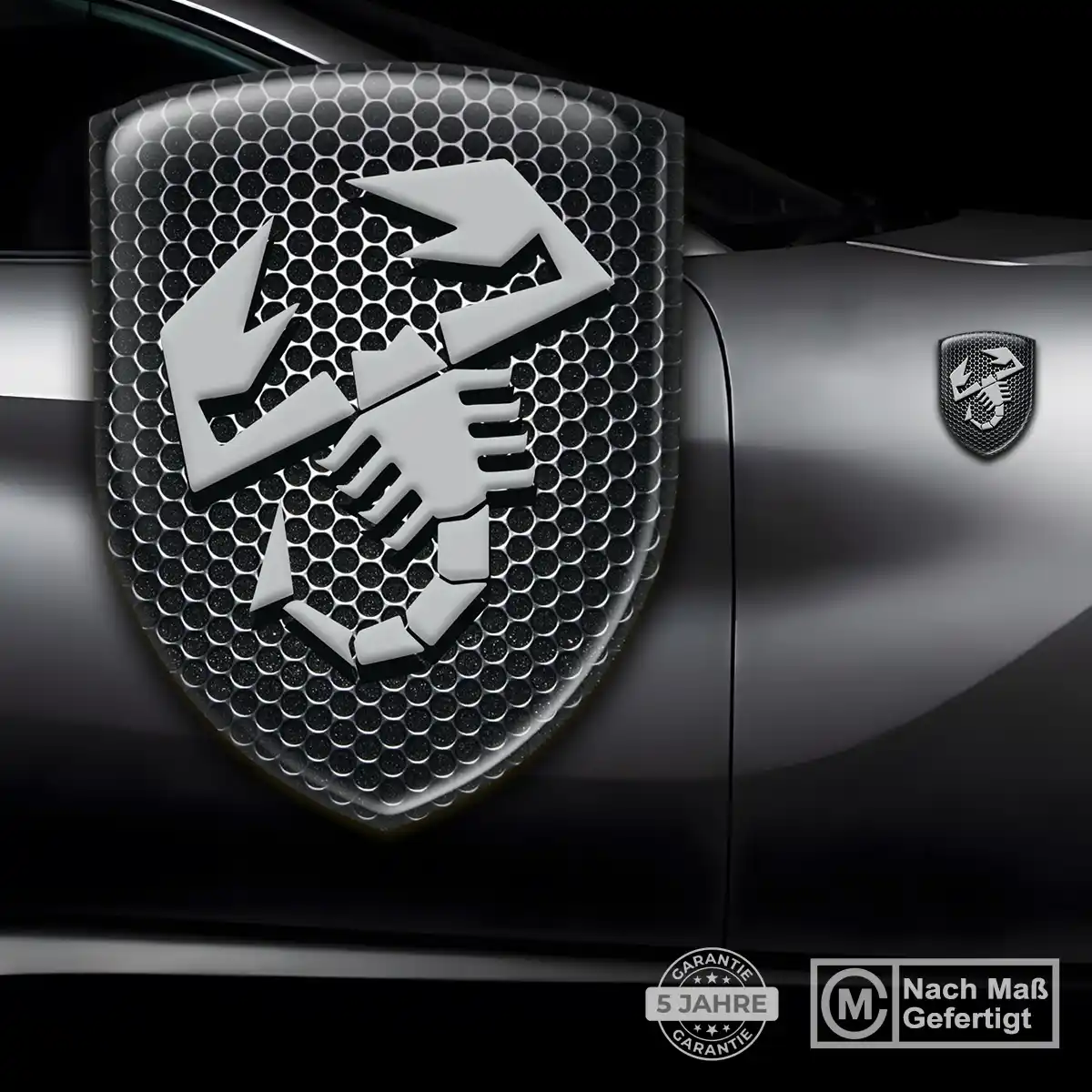 Abarth Emblem Hochwertiges Harz
